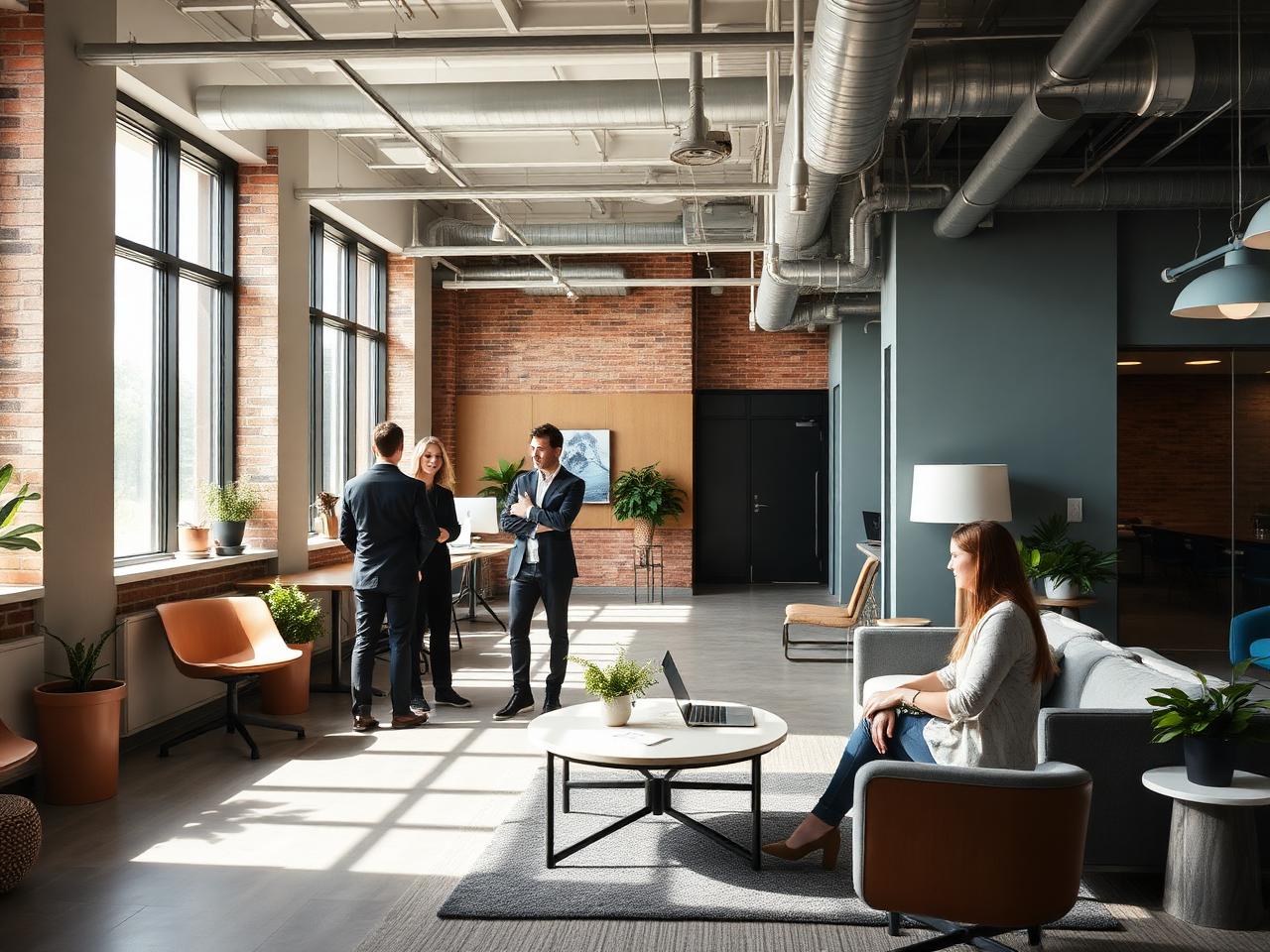 The Sphere Recruitment team in their Calgary office